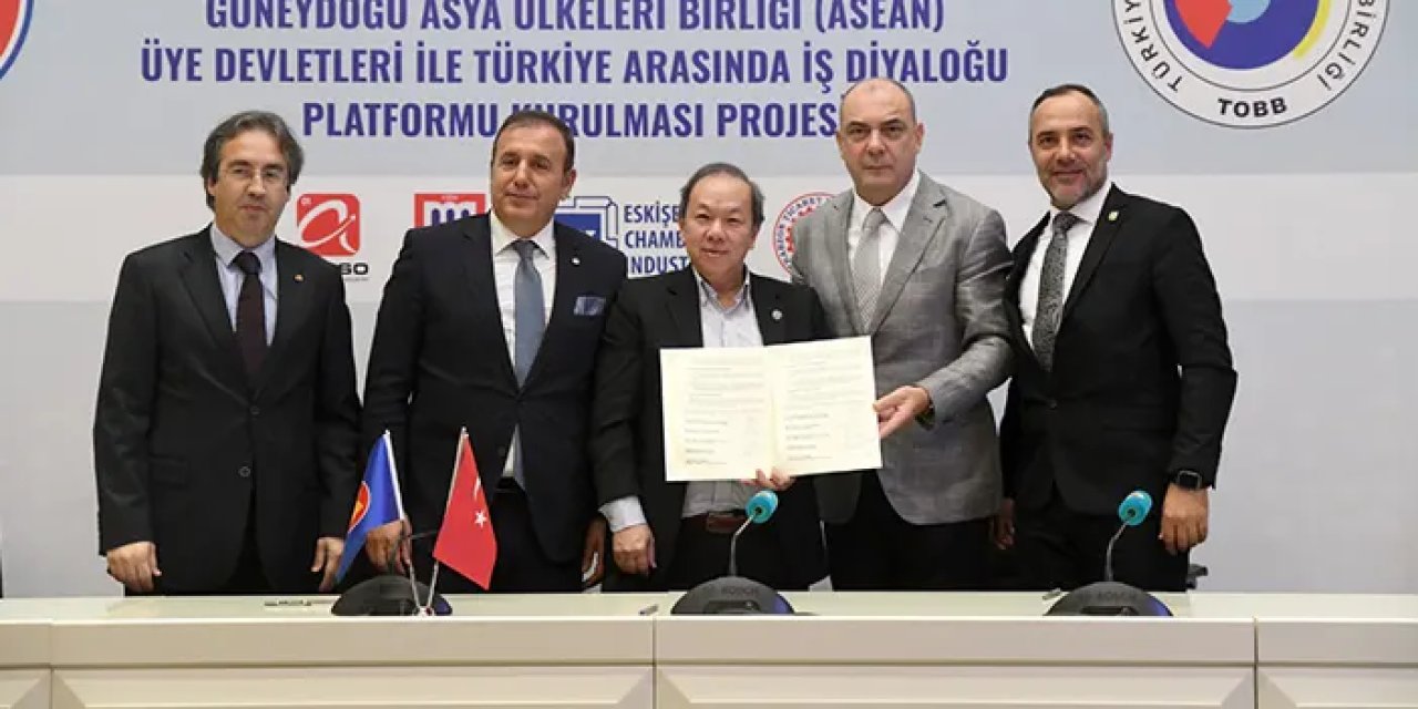TTSO ile Asya ülkeleri arasında iş birliği! İmzalar atıldı