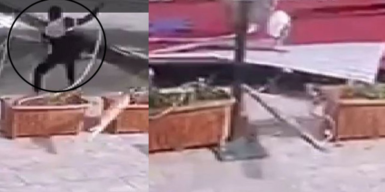 Giresun'da bir binanın çatısı uçtu! Yoldan geçen çocuk yaralandı