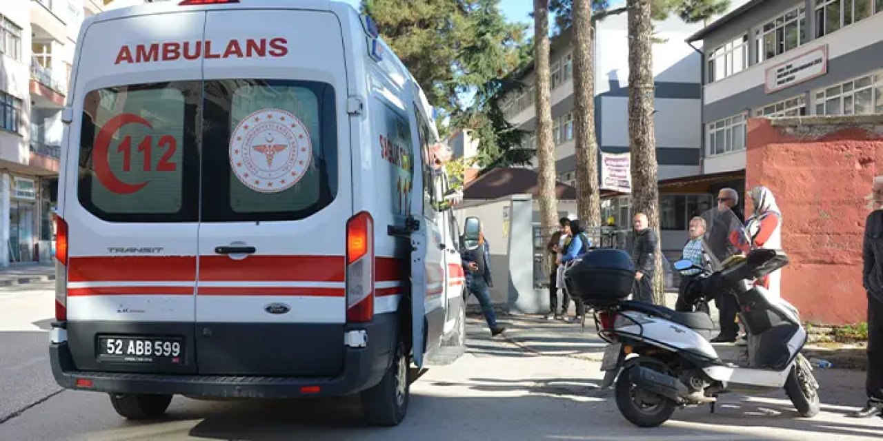 Ordu'da meydana gelen kazada 1 kişi yaralandı