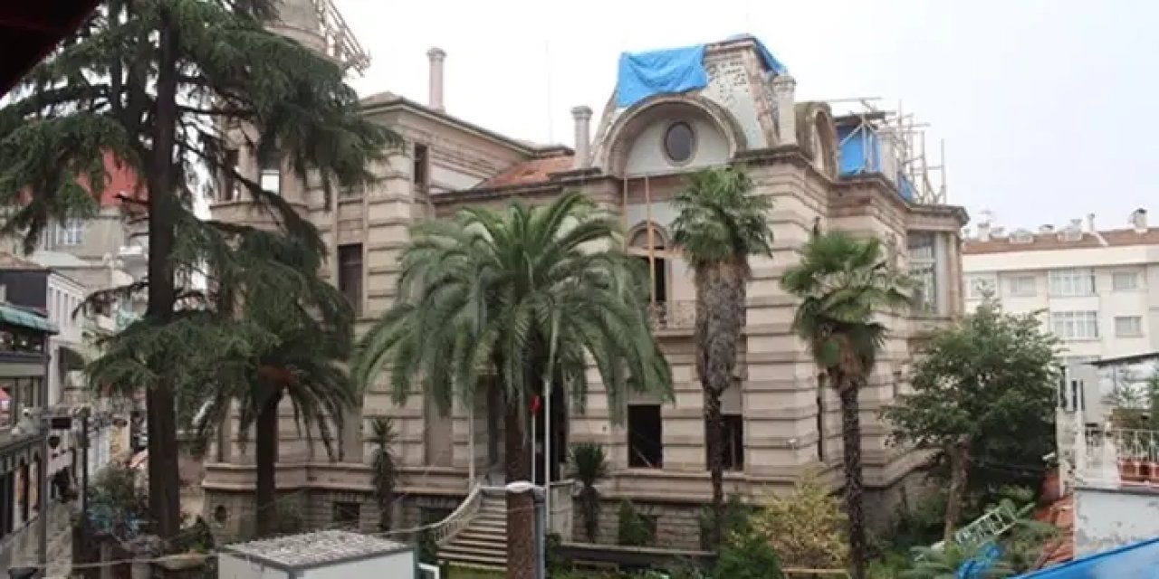 Trabzon'da Kostaki Konağı turizm sezonuna yetişmeyecek iddiası! Ödenek sorunu mu var?