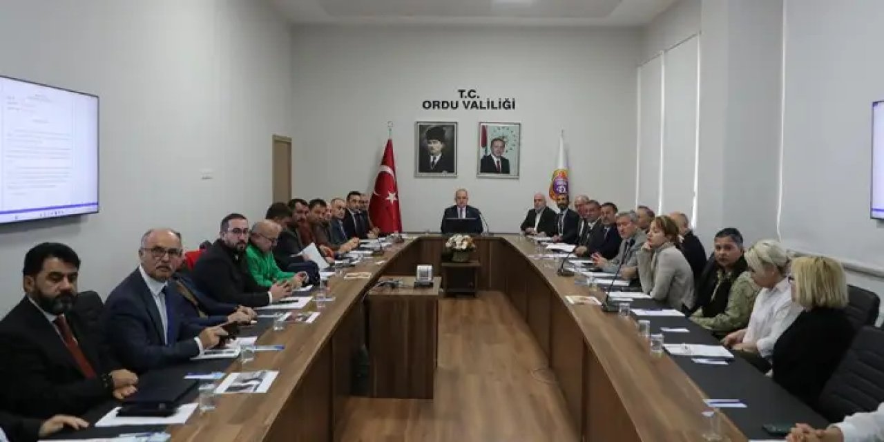 Ordu'da İl Hayvanları Koruma Kurulu Toplantısı gerçekleştirildi.