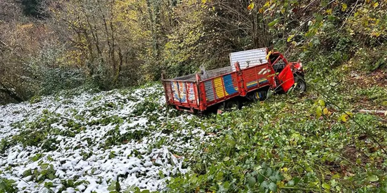 Kamyonet kaza yaptı! Sürücü saatler sonra cansız olarak bulundu