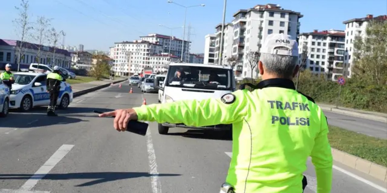 Ordu’da ticari araçlara kış lastiği denetimi