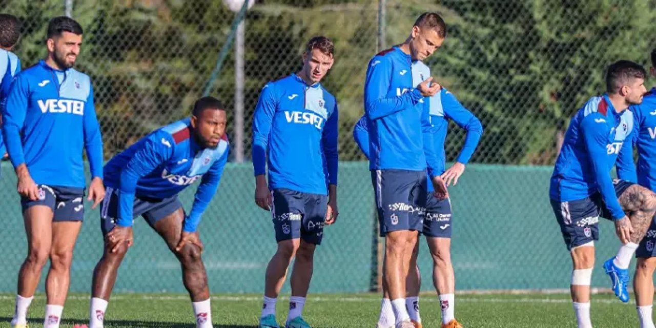 Trabzonspor'da Kayserispor hazırlıkları sürdü: Çalışmalar yarın tamamlanacak