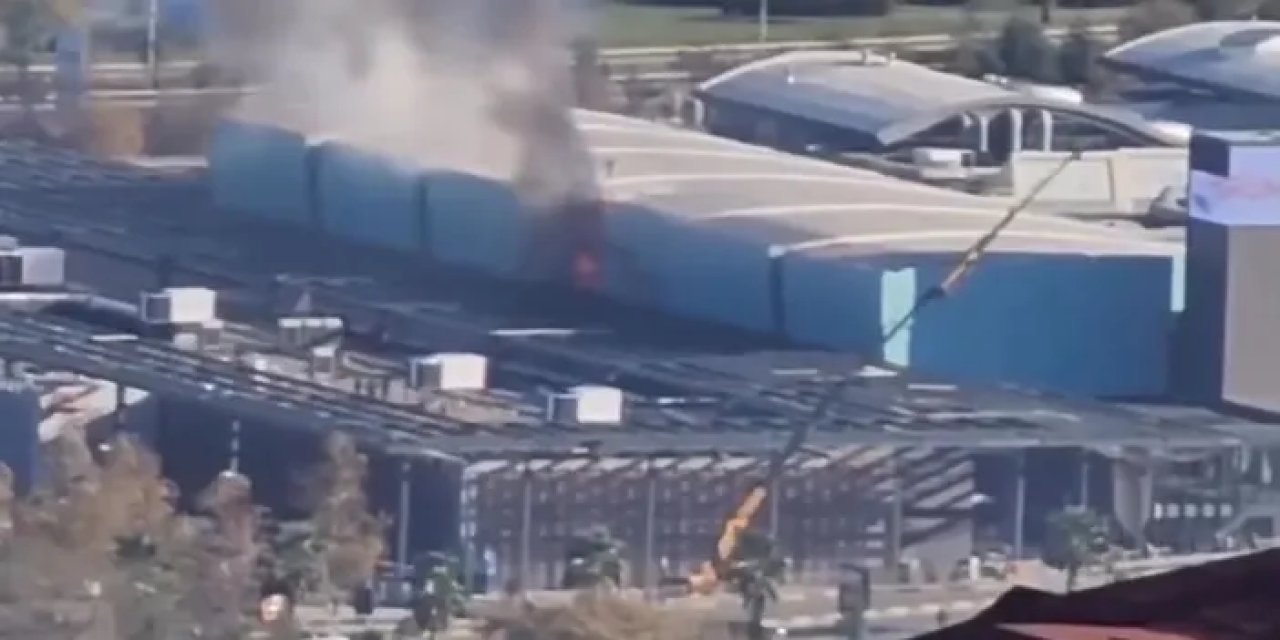 Forum Trabzon'da yangın! Ekipler müdahale ediyor