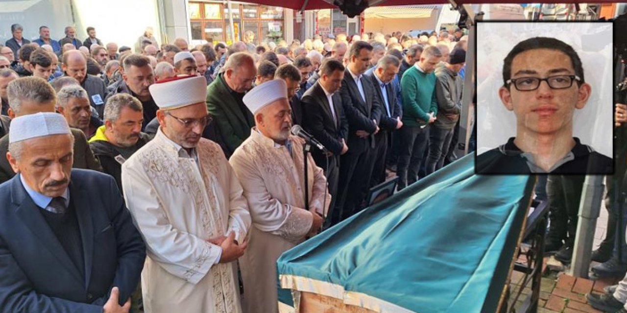 Trabzon'da dalgalara kapılan lise öğrencisi Emir Berke Aşık toprağa verildi
