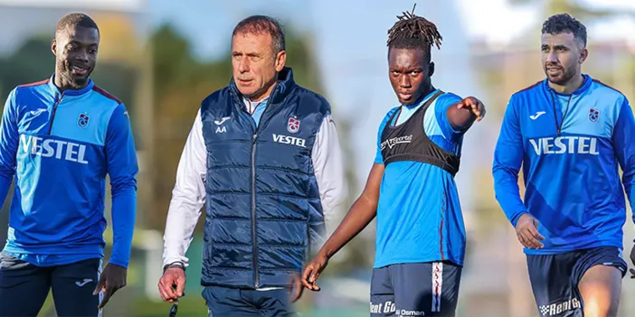 Trabzonspor’da Kayserispor maçı hazırlıkları tamamlandı! Hedef 3 puan