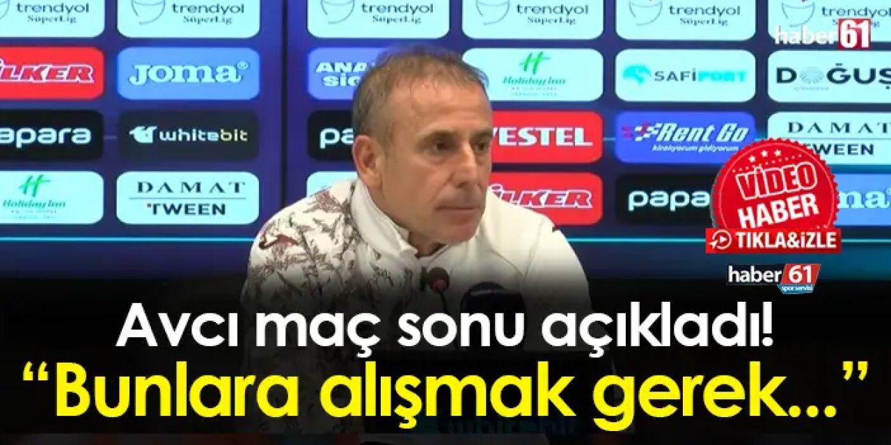 Abdullah Avcı’dan Özeleştiri: "Geldiğimiz Günden Bu Yana En Kötü Oyun"
