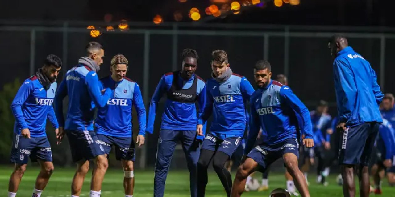 Trabzonspor Çorum FK maçı hazırlıklarını tamamladı!