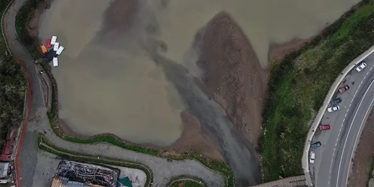 Trabzon'un gölleri tehdit altında! Bir türlü kurtulamıyorlar