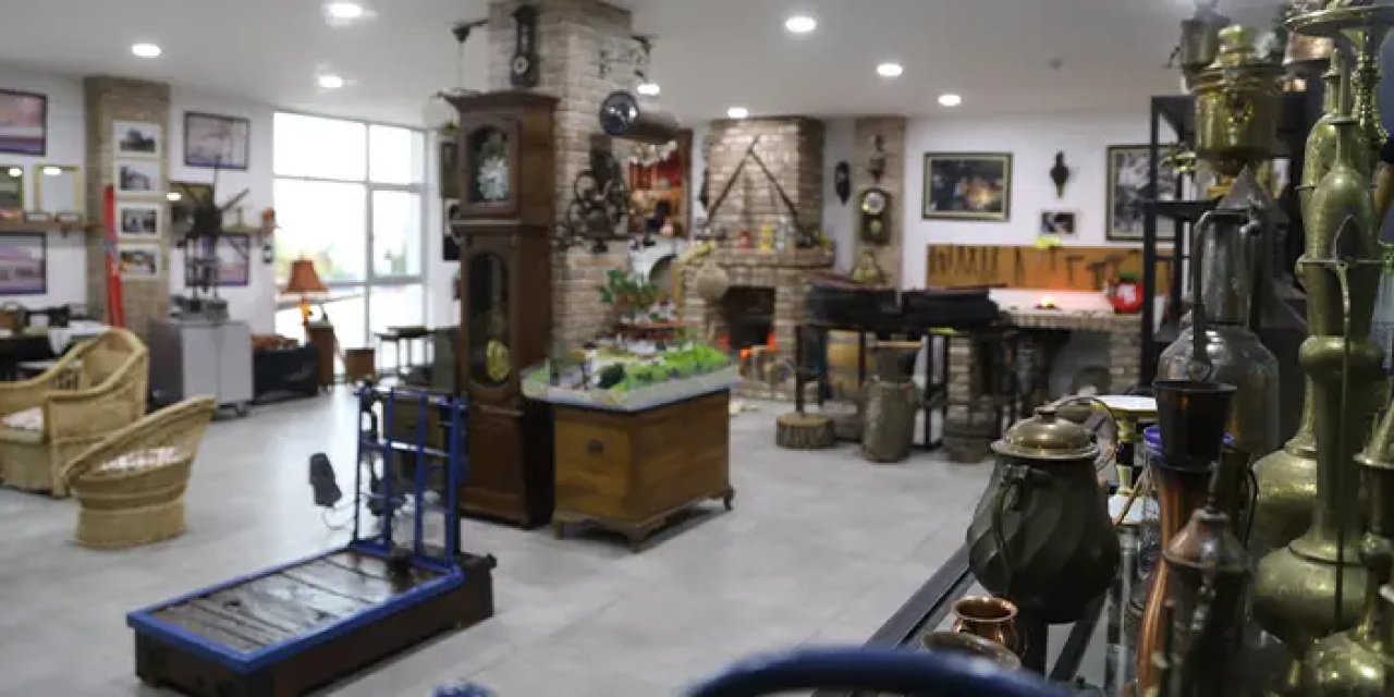 Samsun'da antika merakı fabrikayı müzeye dönüştürdü