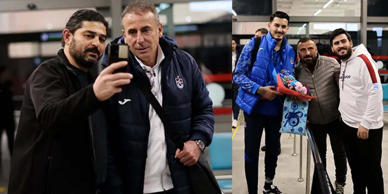 Trabzonspor Gaziantep FK maçı için Gaziantep'e gitti!