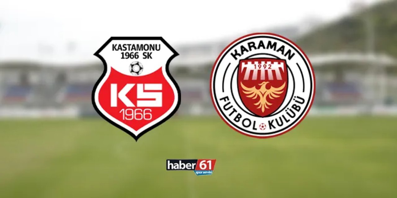 Kastamonuspor ile Karaman FK, 2. Lig'de 17. hafta mücadelesinde karşı karşıya gelecek.