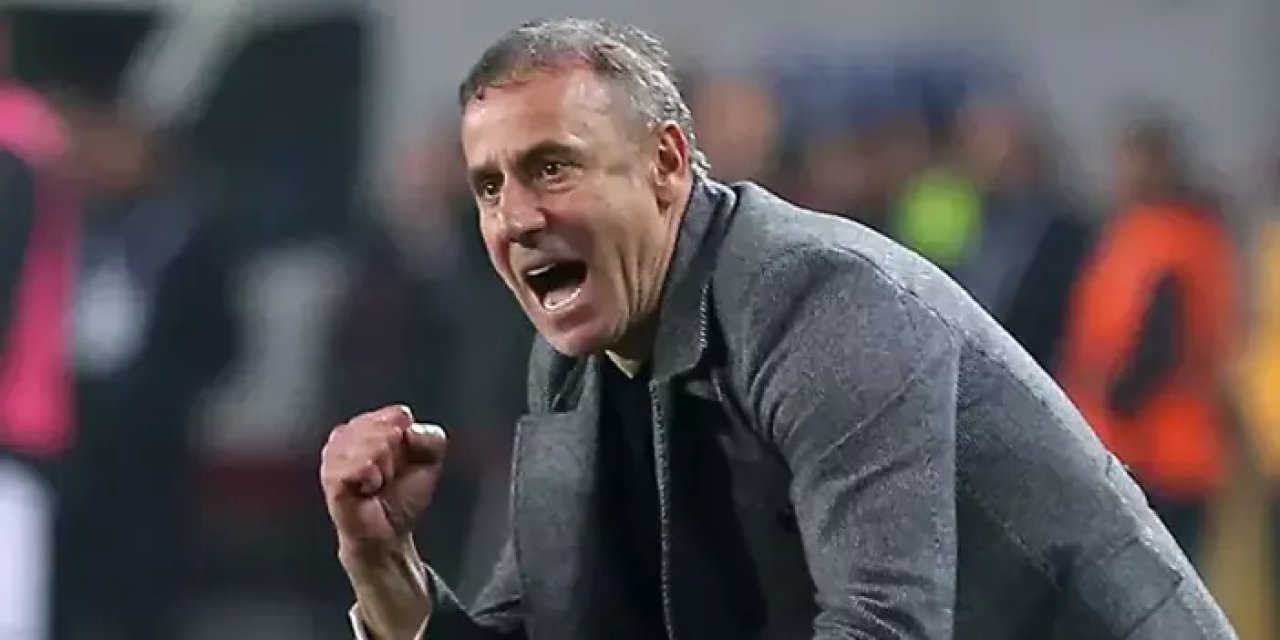 Trabzonspor'da Avcı galibiyet sonrası konuştu! "Oyuncularıma da söyledim..."