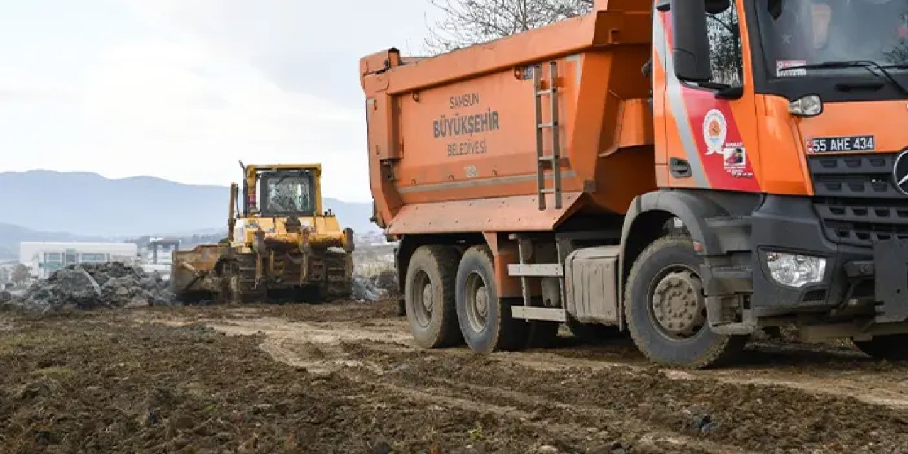Samsun’da kent içi trafiğini rahatlatacak imar yolları açılıyor