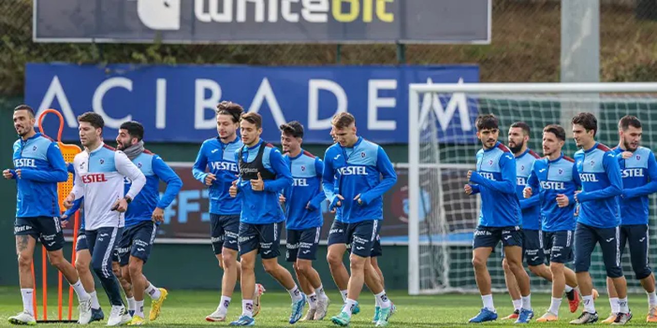 Trabzonspor, Samsunspor maçı için hazırlıklara başladı!