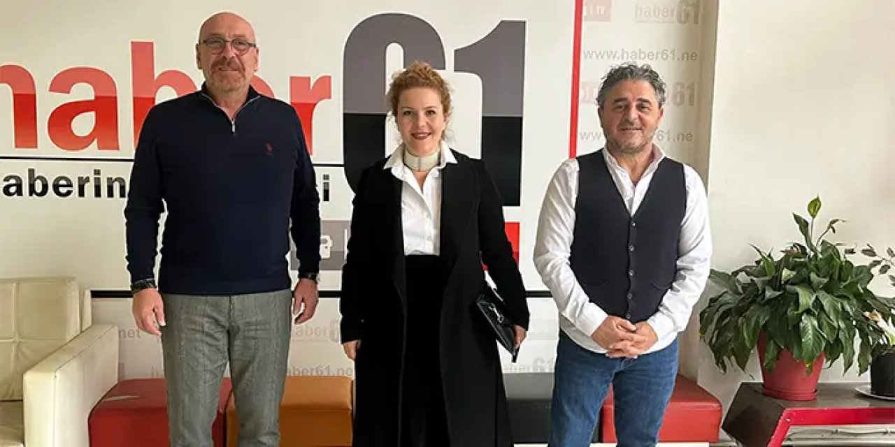 CHP Ortahisar Belediye Başkan aday adayı Hande Burma’dan Haber61’e ziyaret