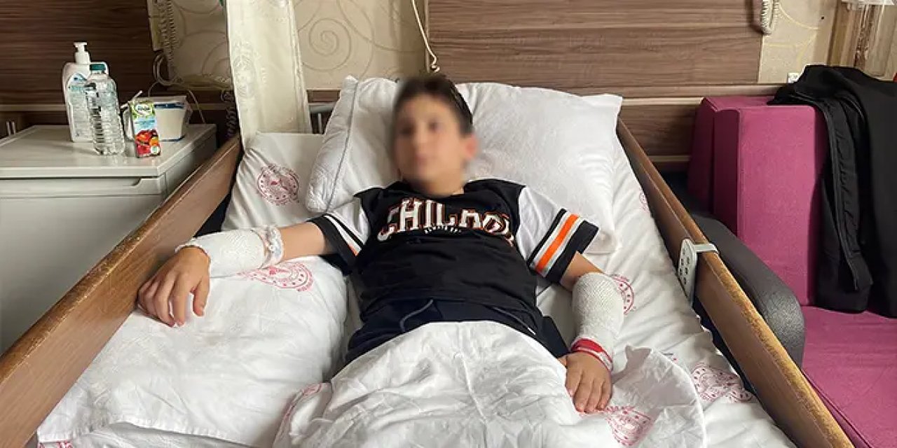 Sevdiği köpeğin saldırısına uğrayan çocuk o anları anlattı!