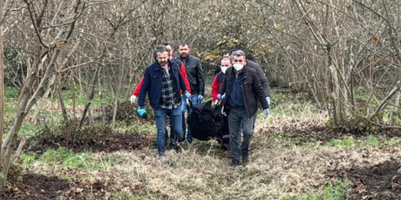Fındık bahçesi temizlerken ceset buldu! Olayla ilgili soruşturma başlatıldı