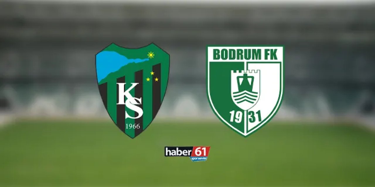 Kocaelispor ile Bodrum FK, 1. Lig'de 19. hafta mücadelesinde karşı karşıya gelecek.