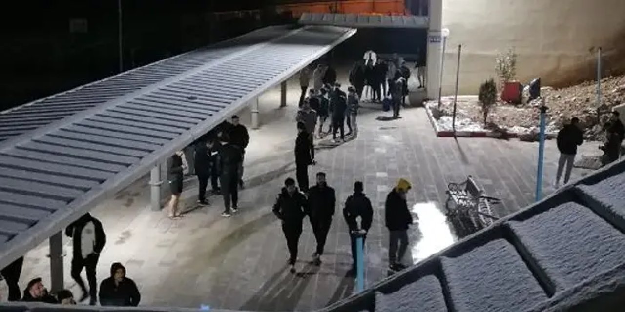 Gümüşhane'ye gelen depremzede öğrenciler depremi yeniden yaşadı