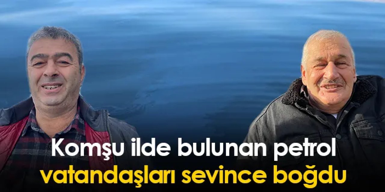 Rize'de bulunan petrol vatandaşları sevince boğdu