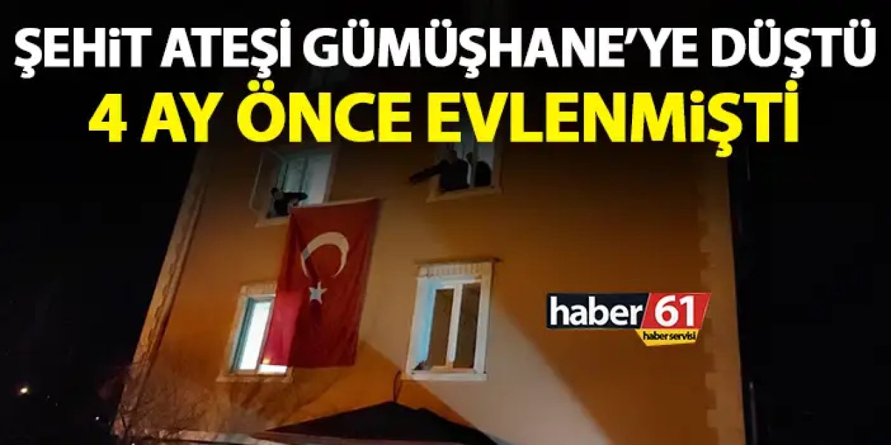 Gümüşhane’ye şehit ateşi düştü! Piyade Onbaşı İsmail Yazıcı memleketinde toprağa verilecek