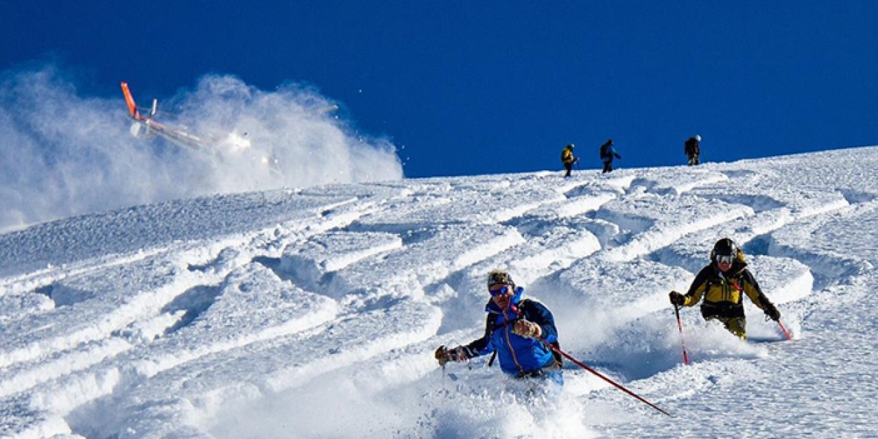 Rize Kaçkar Dağları'nda heliski heyecanının tarihi belli oldu