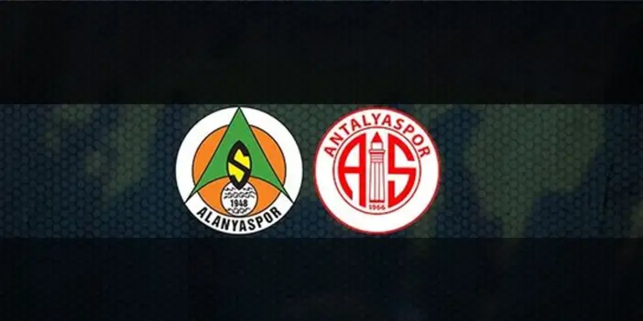 Bıtexen Antalyaspor - Corendon Alanyaspor ile karşılaşıyor.