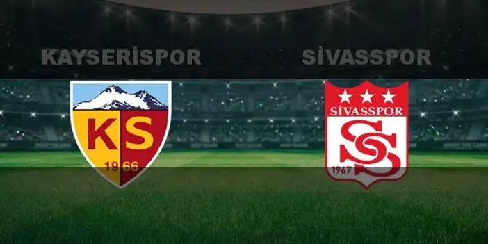 Kayserispor – Sivasspor: Coşkulu atmosfer