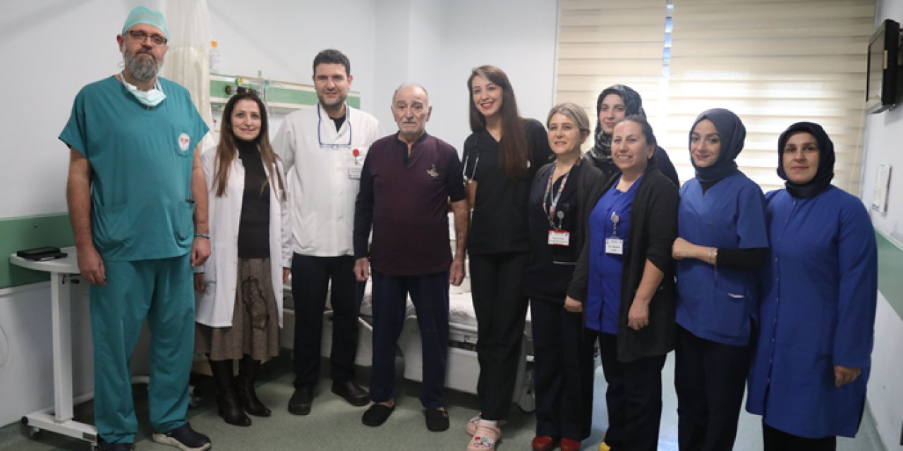 Samsun'da 82 yaşındaki kişiyi son anda gerçekleştirilen 2 müdahale kurtardı