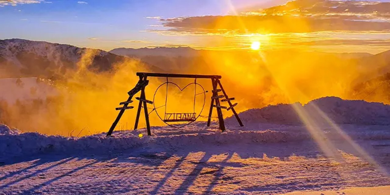 Zigana Dağı'ndan eşsiz gün batımı manzaraları