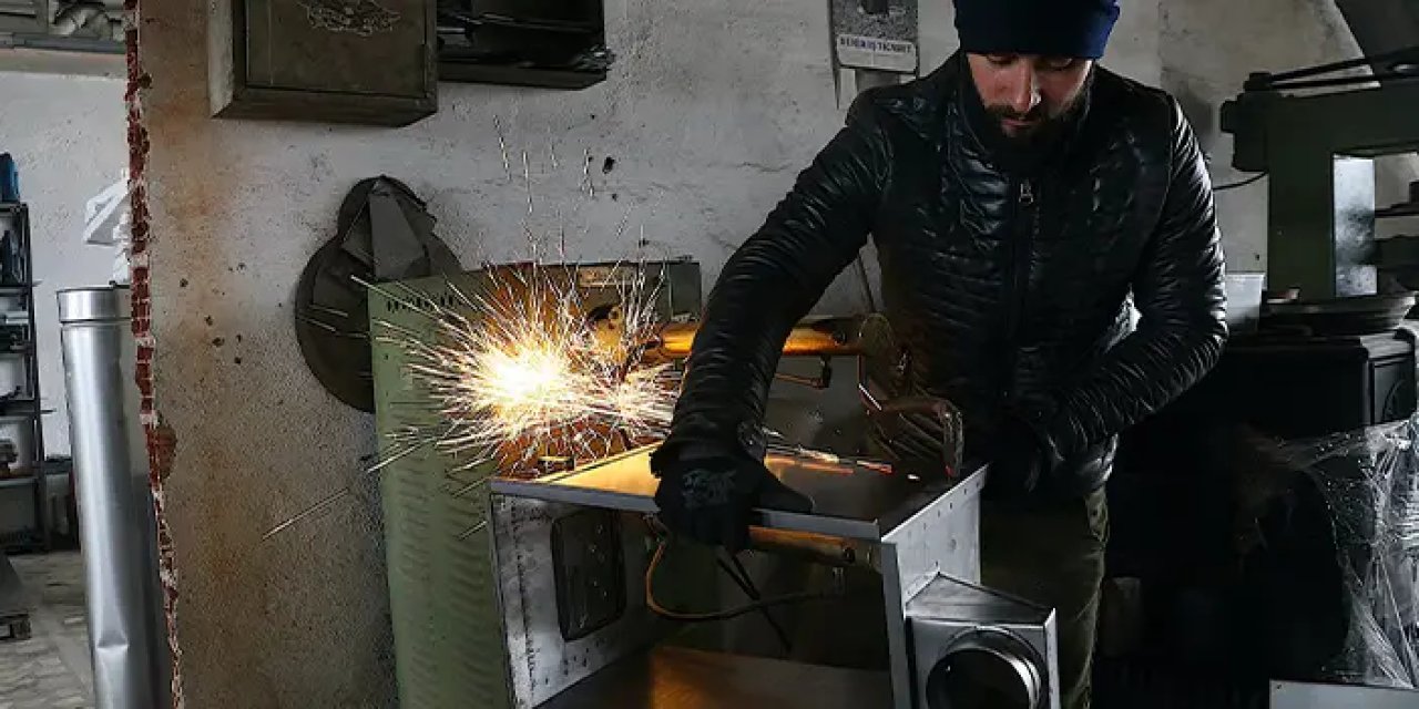 Bayburtlu aile 4 kuşaktır soba üretiyor