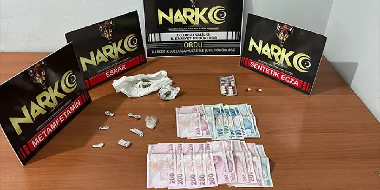Ordu'da uyuşturucu operasyonu! 6 kişiden 2'si tutuklandı