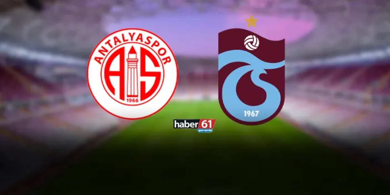 Trabzonspor, Süper Lig'de 20. hafta mücadelesinde Antalyaspor'a konuk olacak. 12.01.2024