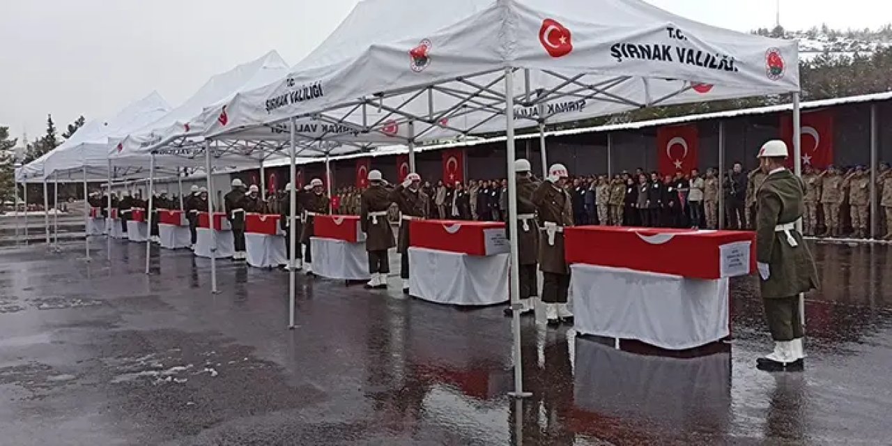Pençe-Kilit şehitleri memleketlerine uğurlandı