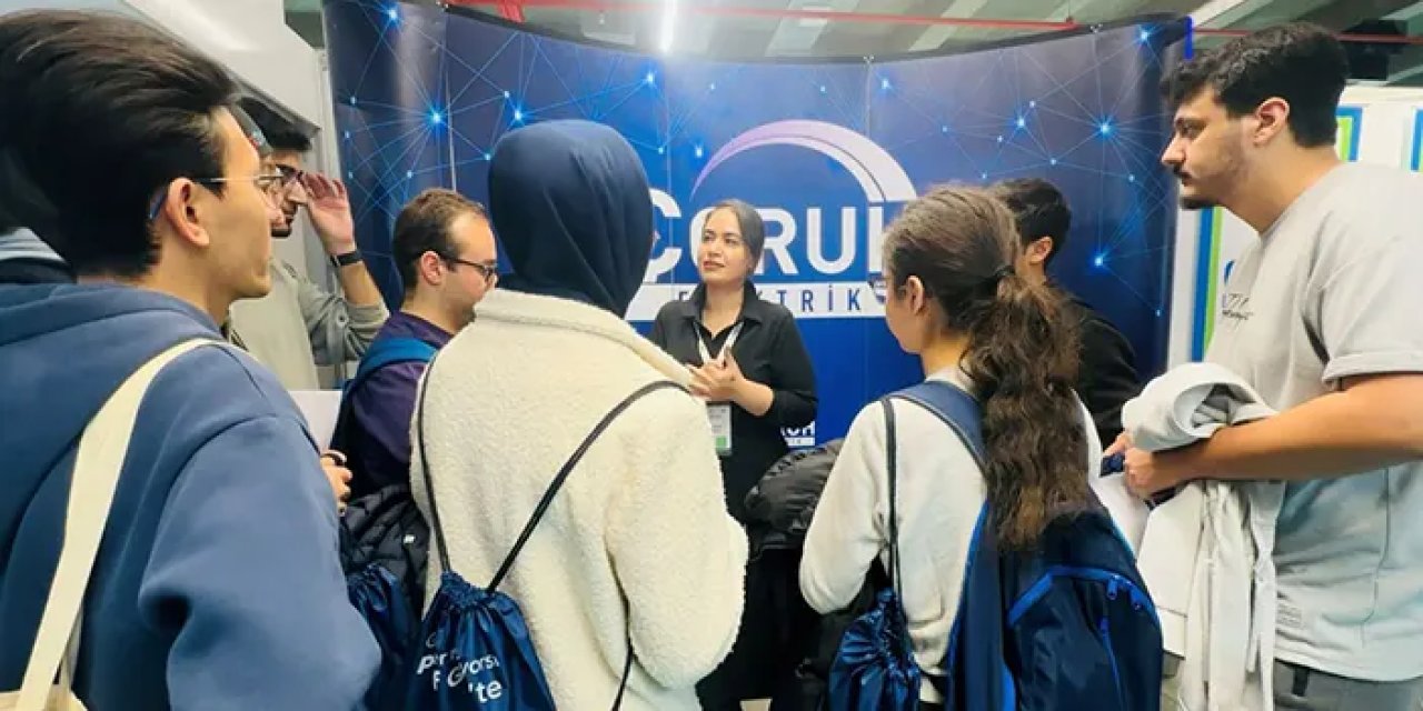 Çoruh EDAŞ’a Kariyer Fuarı’nda büyük ilgi