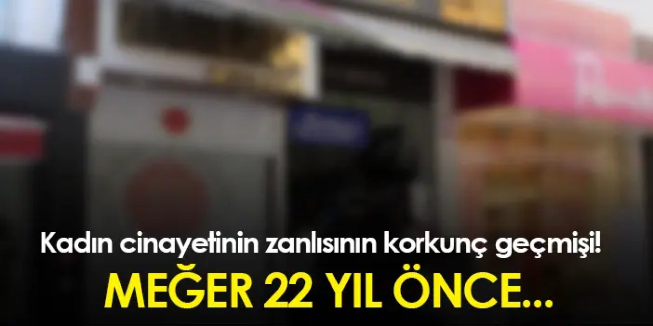Giresun'daki kadın cinayetinin zanlısının korkunç geçmişi!