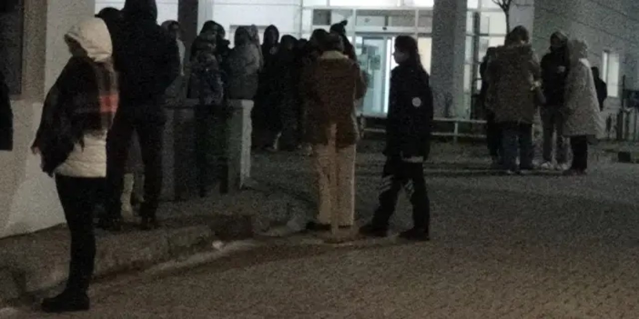 Giresun'da KYK Yurdunda asansör düştü! Facia teğet geçti