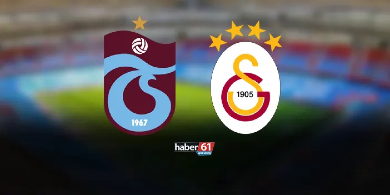 Trabzonspor, Trendyol Süper Lig'de 21. hafta mücadelesinde Galatasaray'ı konuk edecek