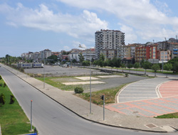 Trabzon'da fuar alanı temizlendi