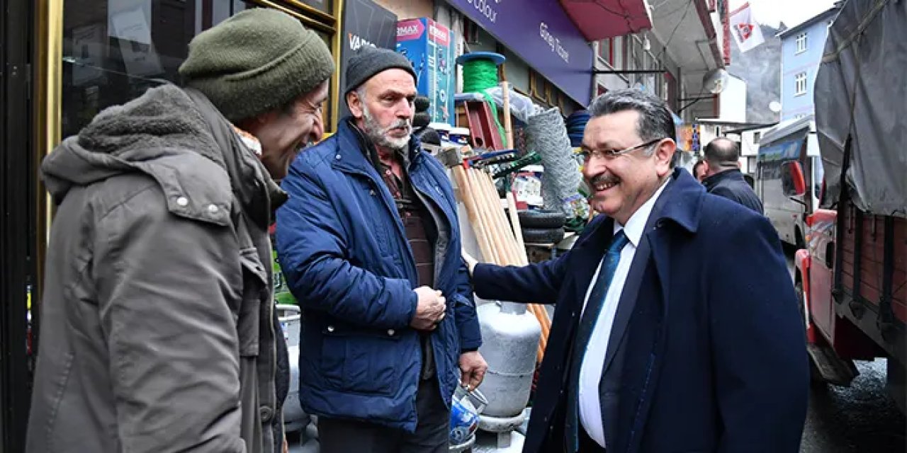 Başkan Genç seçim startını Çaykara'dan verdi!