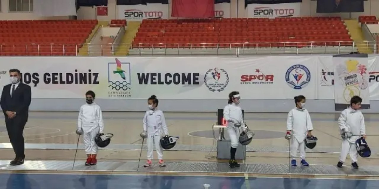 Eskrim turnuvaları Trabzon'da sona erdi!