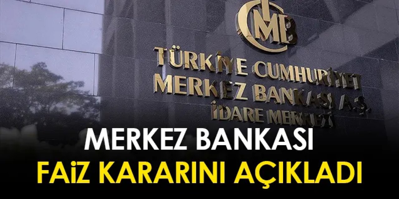 TCMB faiz kararını açıkladı - 25 Ocak 2024