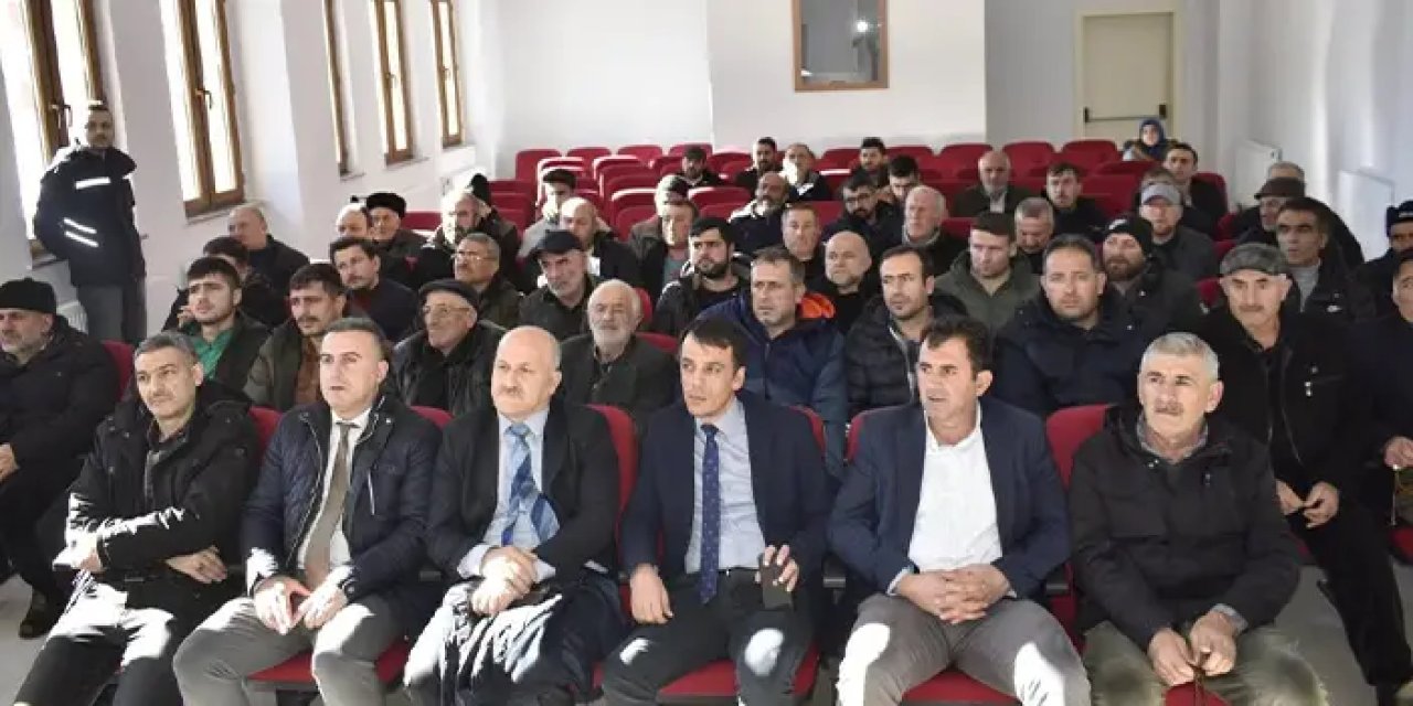 Bayburt'ta üreticilere bilgilendirme!