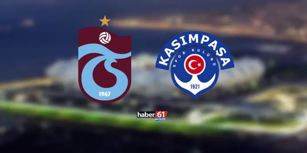 Trabzonspor, Süper Lig'de 23. hafta mücadelesinde Kasımpaşa'yı konuk edecek