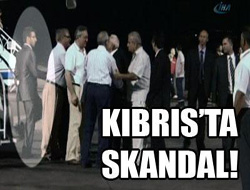 Kıbrıs gezisinde skandal