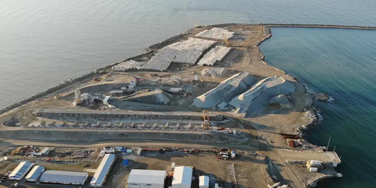 İyidere Lojistik Merkezi dolgusunda sona yaklaşıldı