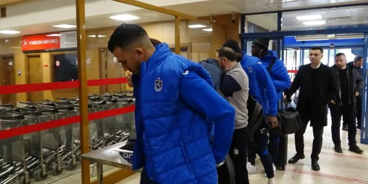 Trabzonspor Beşiktaş deplasmanı için İstanbul’a tam kadro gitti