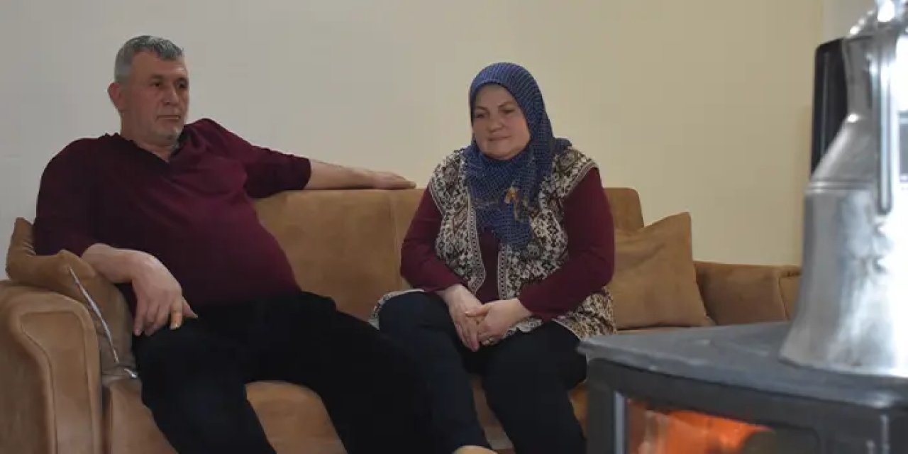 Depremde yakınlarını kaybeden çift Gümüşhane'de hayata tutundu